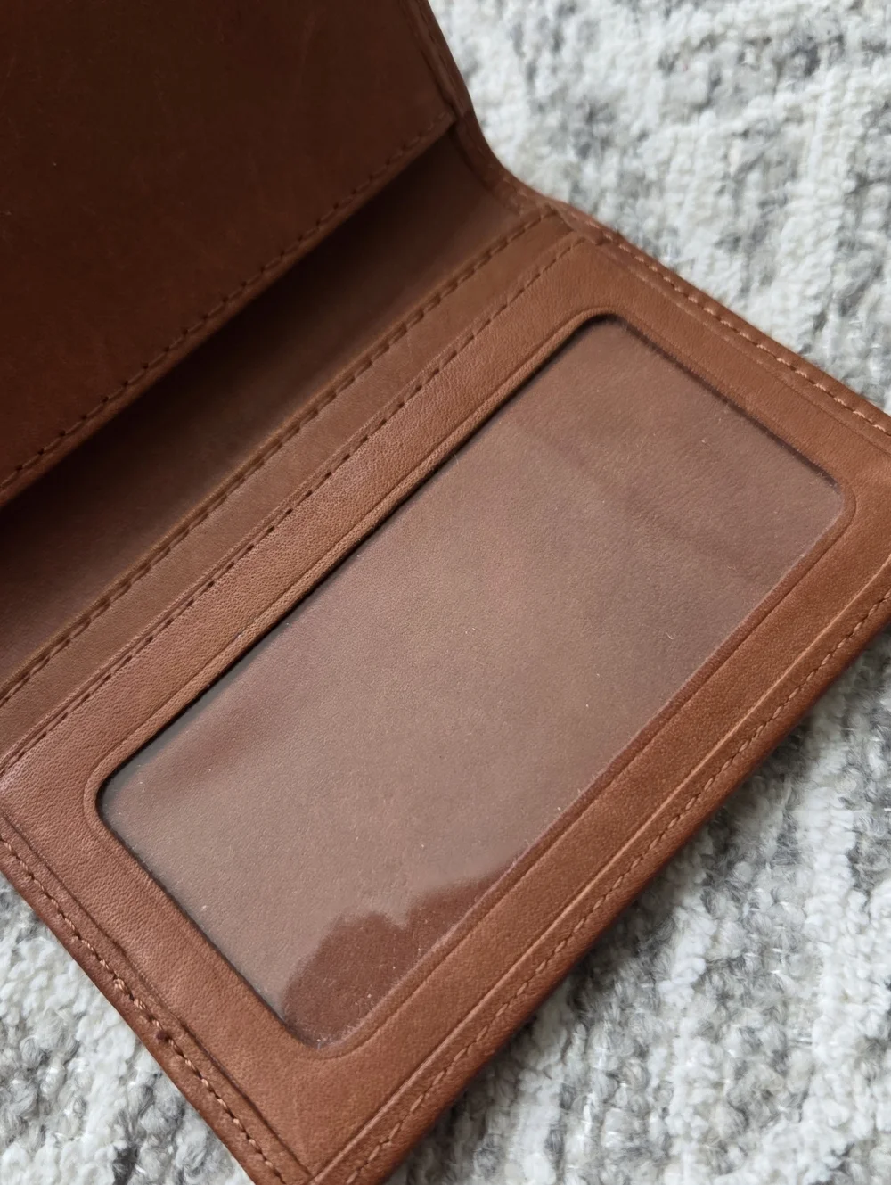 Hartmann Leather Wallet Slim Credit Card Holder Bifold Case Heritage Tan /Brown
